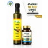 ÇareBurada Ananaslı Detoks Sirkesi 500 ml & ShiffaHome Spirulina 60 Kapsül