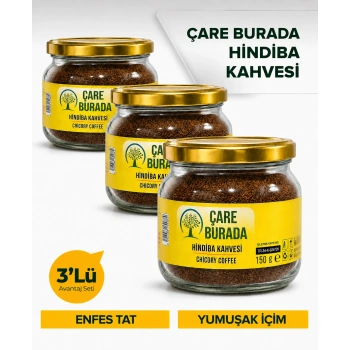 3 Adet Hindiba Kahvesi 3x 150 gr