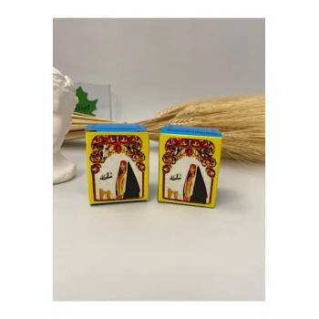 Arap Kızı I Mavi 2 Adet