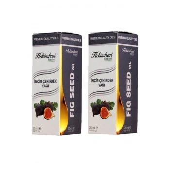 Hekimhan Incir Çekirdeği Yağı 20 Ml 2 Adet