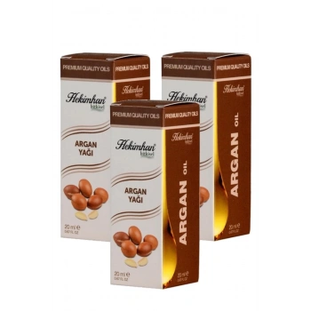 Argan Yağı 20 ml 3 Adet