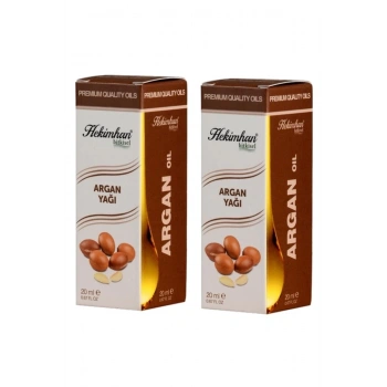 Argan Yağı 20 ml 2 Adet