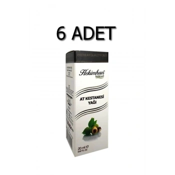 At Kestanesi Yağı 20 Ml 6 Adet