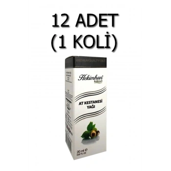 At Kestanesi Yağı 20 Ml 12 Adet (1 Koli)