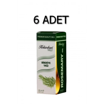 Biberiye Yağı 20 ml 6 Adet
