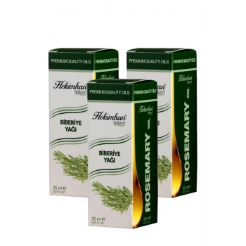 Biberiye Yağı 20 Ml 3 Adet