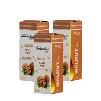 Ceviz Yağı 20 ml 3 Adet