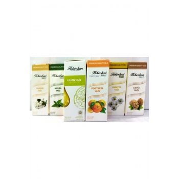 Portakal Yağı - Limon Yağı - Ceviz Yağı - Yasemin Yağı - Papatya Yağı- Melisa Yağı -