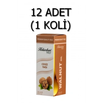 Ceviz Yağı 20 Ml 12 Adet (1 Koli)