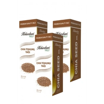 Chia Tohumu Yağı 20 Ml 3 Adet