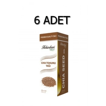 Chia Tohumu Yağı 20 Ml 6 Adet