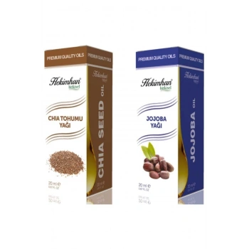 Chıa Tohumu Yağı 20 ml Ve Jojoba Yağı 20 ml Avantaj Paketi