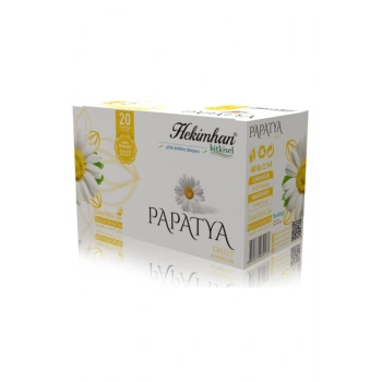 Papatya 20li Süzen Poşet Çay Sallama Bitki Çay, Demleme Bitki Çayı