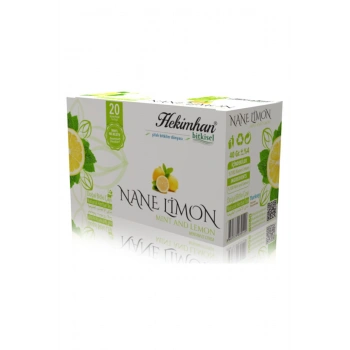 Nane Limon 20li Süzen Poşet Çay Sallama Bitki Çay, Demleme Bitki Çayı