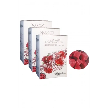 3 Kutu Nar Çayı Küp Şeker Şeklinde Nar Çayı Kış Çayı Nar Küpü