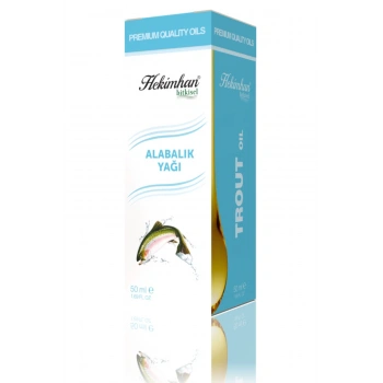 Alabalık Yağı, Bitkisel Yağ, Organik Yağ, 50 Ml