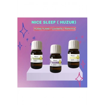 Nice Sleep Huzur seti Yılang Yılang, Papatya, Lavanta