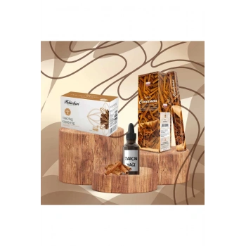 Tarçın karanfil Çayı + Tarçın Yağı + Tarçın Tütsüsü