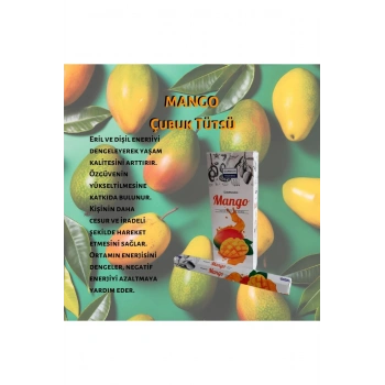 Mango Çubuk Tütsü 20 Adet