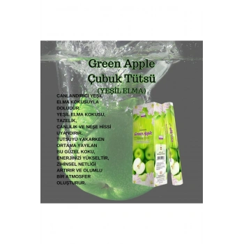 Green Apple  ( Yeşil Elma ) Tütsü 120 Çubuk