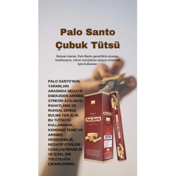 Palo Santo Arınma Tütsüsü 20 çubuk