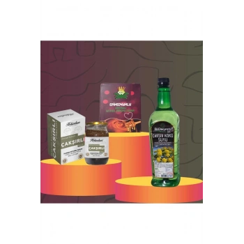 Çakşır Suyu 1 Kg Çakşırlı Macun 480 gr King Macun 240 gr