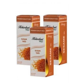 Susam Yağı 20ml 3 Adet