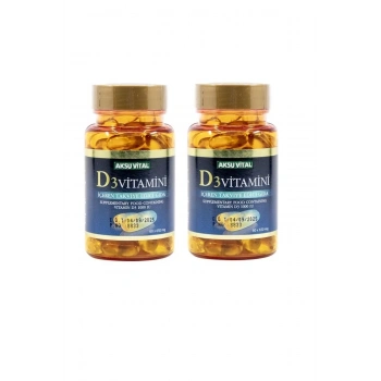 Vitamin D3 60 Softjel 2 Adet