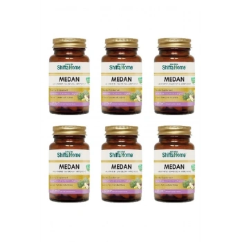Shiffa Home 6 Adet Medan Kapsül 60 Kapsül X 620mg