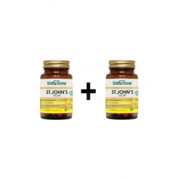 2 Adet Shiffa Home St.johns Wort Sarı Kantaron Kapsül