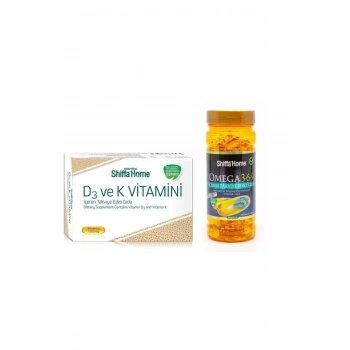 D3 Ve K Vitamini & Omega 3-6-9 1000 Mg 100 Kapsül