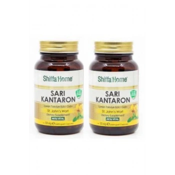 2 Kutu Aksu Vital Sarı Kantaron St. Johns Wort 60 Kapsül X 560 mg X 2