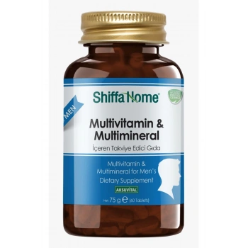 Multivitamin Ve Multimineral - 60 Tablet - Erkek / Men