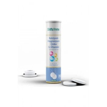 Kalsiyum & Magnezyum & Çinko& D3 Vitamini 20 Tablet Derin Bitkisel Mağazasında