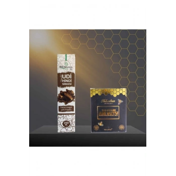 Propolisli Udi Hindi Sirkesi 250 ml ve Bal Polen Arı Sütü 240 gr
