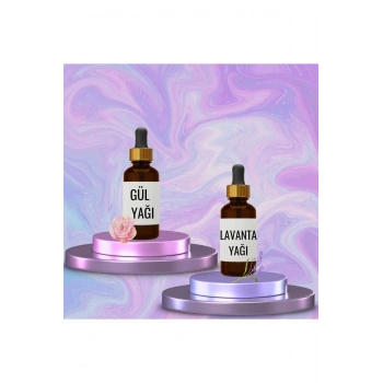 Gül Yağı 20 ml ve Lavanta Yağı 20 ml
