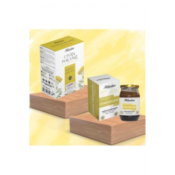 Civan Perçemli Çay 40lı + Çivan Perçemli Macun ( Kadınsal Sorunlar İçin )