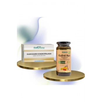 Kudret Narı Ekstraklı Macun 300 gr + Glukozamin Kondroitin & MSM 60 Kapsül ( Mide ve eklemler için )