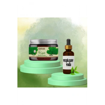 Yosun Özlü Kil Maskesi + Yeşilçay Yağı