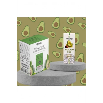 Avokadolu Glaburu Meyveli Bitki Çayı + Avokado Yağı