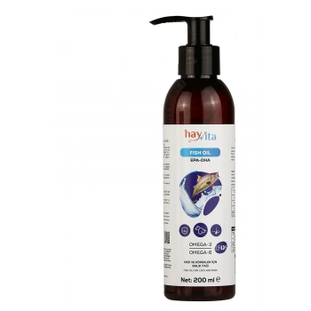 Fish Oil Epa - Dha 200ml - Kedi Ve Köpekler Için Balık Yağı, Omega-3, Omega-6