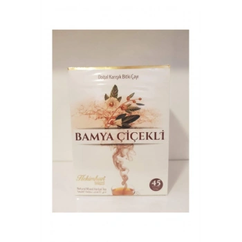 Bamya Çiçekli Bitkisel Çay 45li