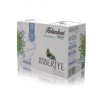 Bitkisel Biberiye Doğal Bitki Çayı 20 Süzen Poşet