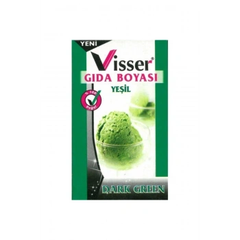 Visser Toz Gıda Boyası 9 gram - Yeşil G.b