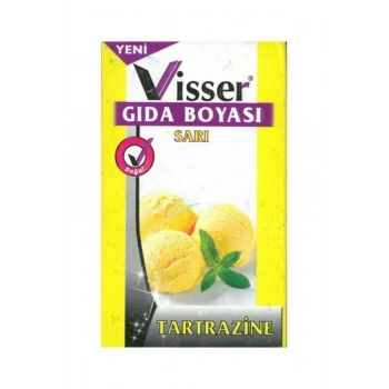 Visser Toz Gıda Boyası 9 gram - Sarı G.b 5 Li