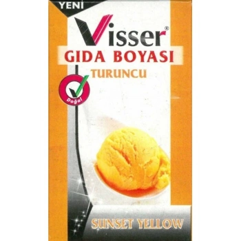Visser Toz Gıda Boyası Turuncu G.b