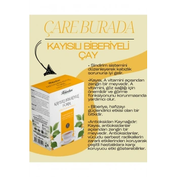 Kayısı Biberiyeli 45 süzen Poşet