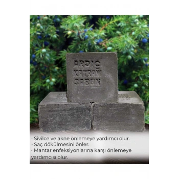 Ardıç Katranı Sabunu Doğal El Yapımı 3 adet