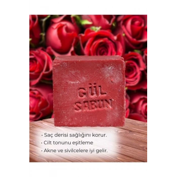Gül Sabunu Nemlendirici Doğal El Yapımı