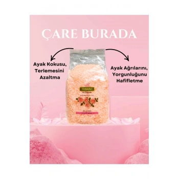 Ayak Bakım Banyo Tuzu Gül Kokulu